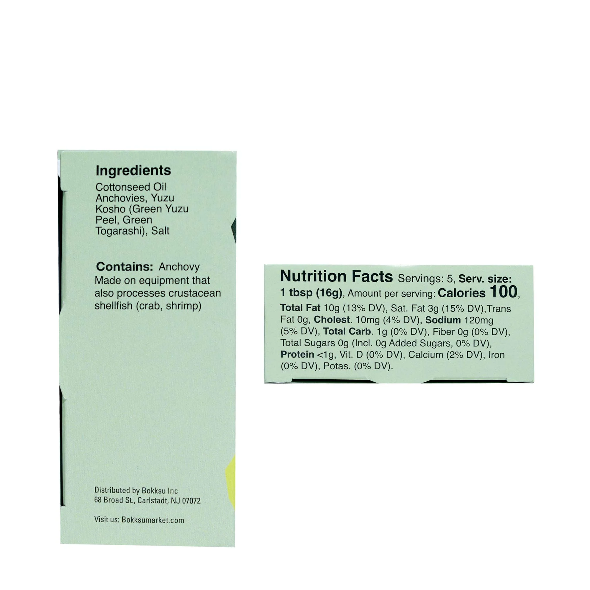 Bokksu Tinned Shirasu Anchovies with Yuzu Pepper (2-Pack) - Image 7