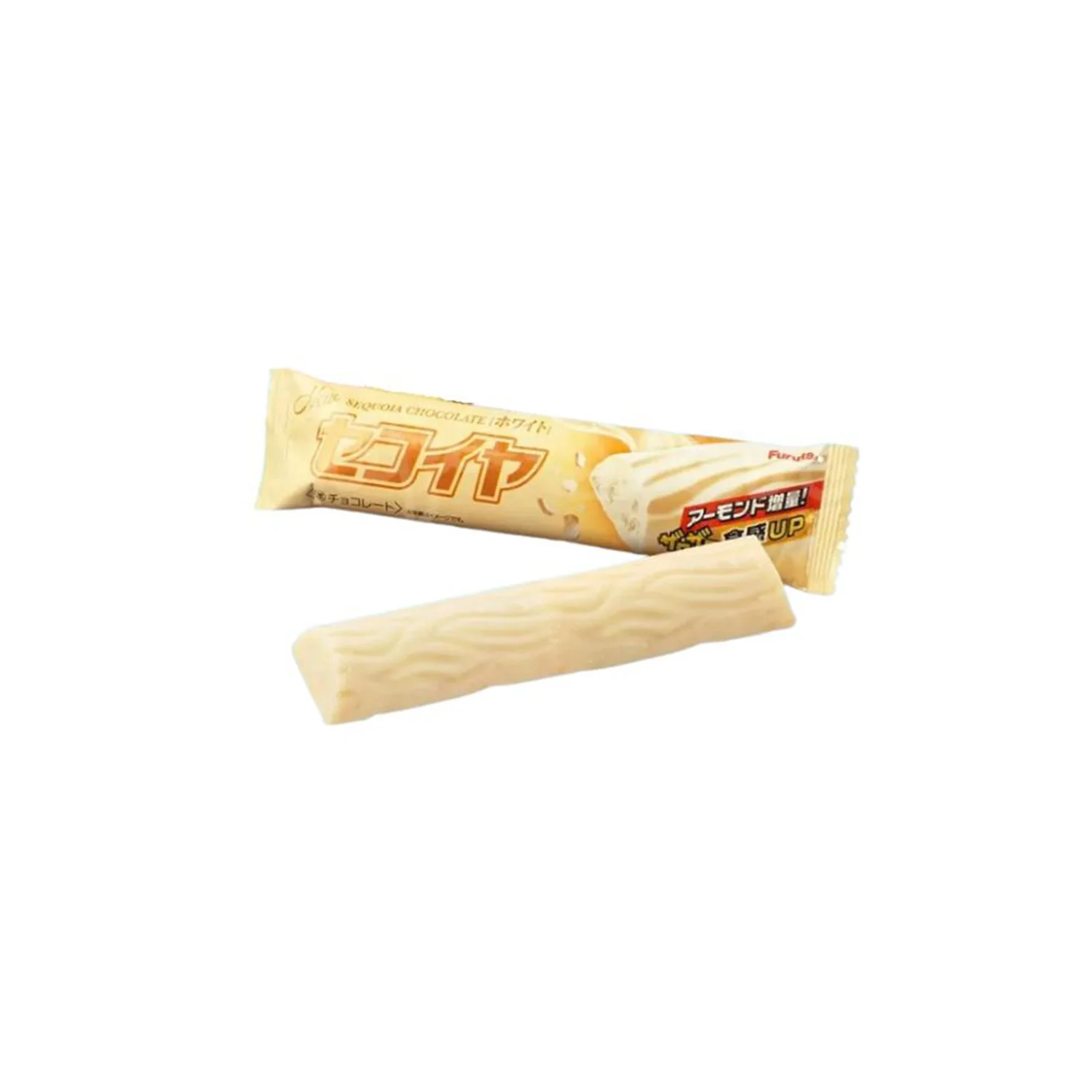 Furuta White Chocolate Bar: Crispy Puffs & Roasted Almonds - Image 2