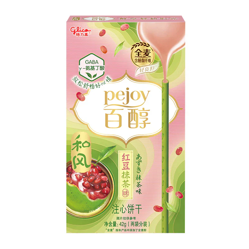 Glico Pejoy: Red Bean Matcha