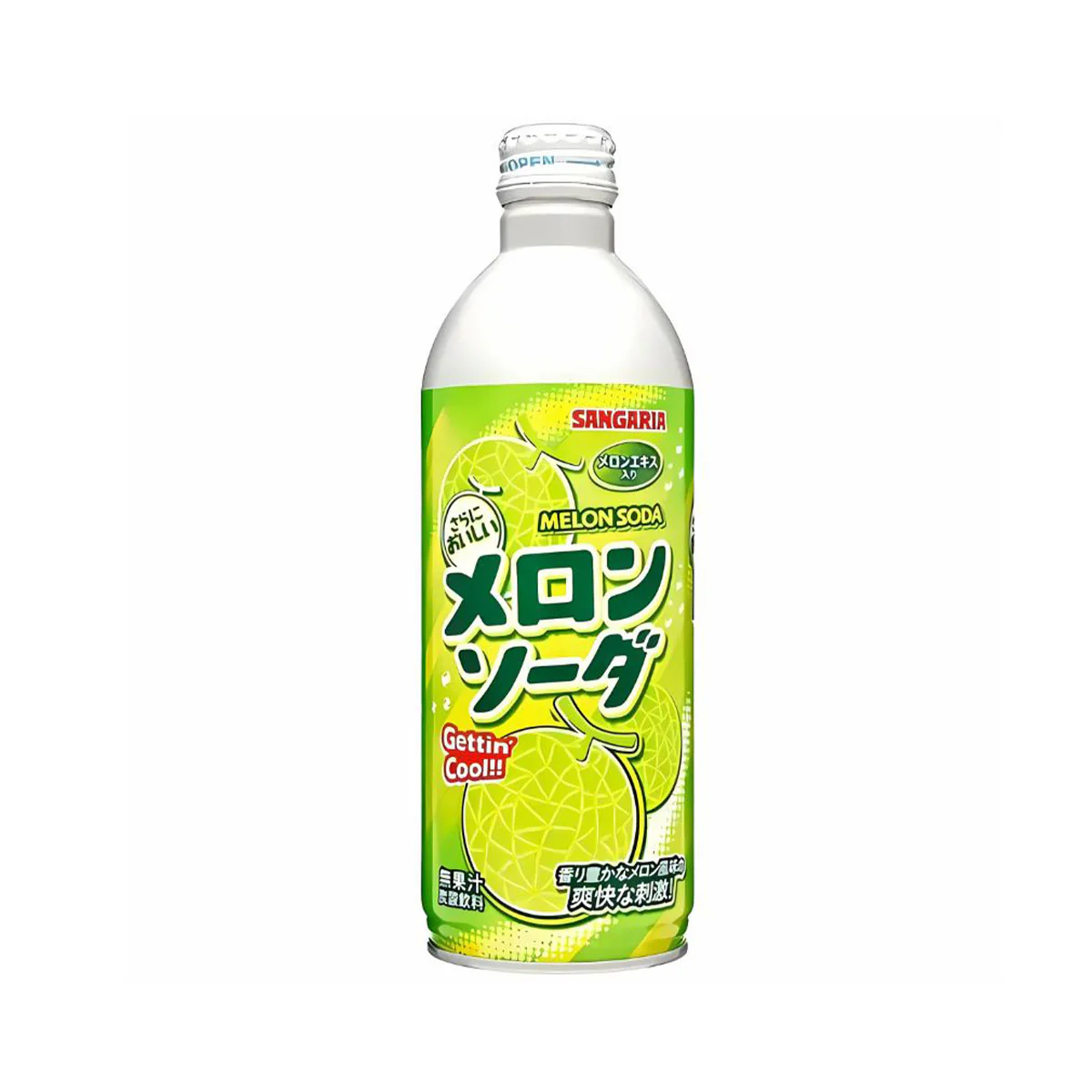 Japan Sangaria Ramune: Melon (500 ml)