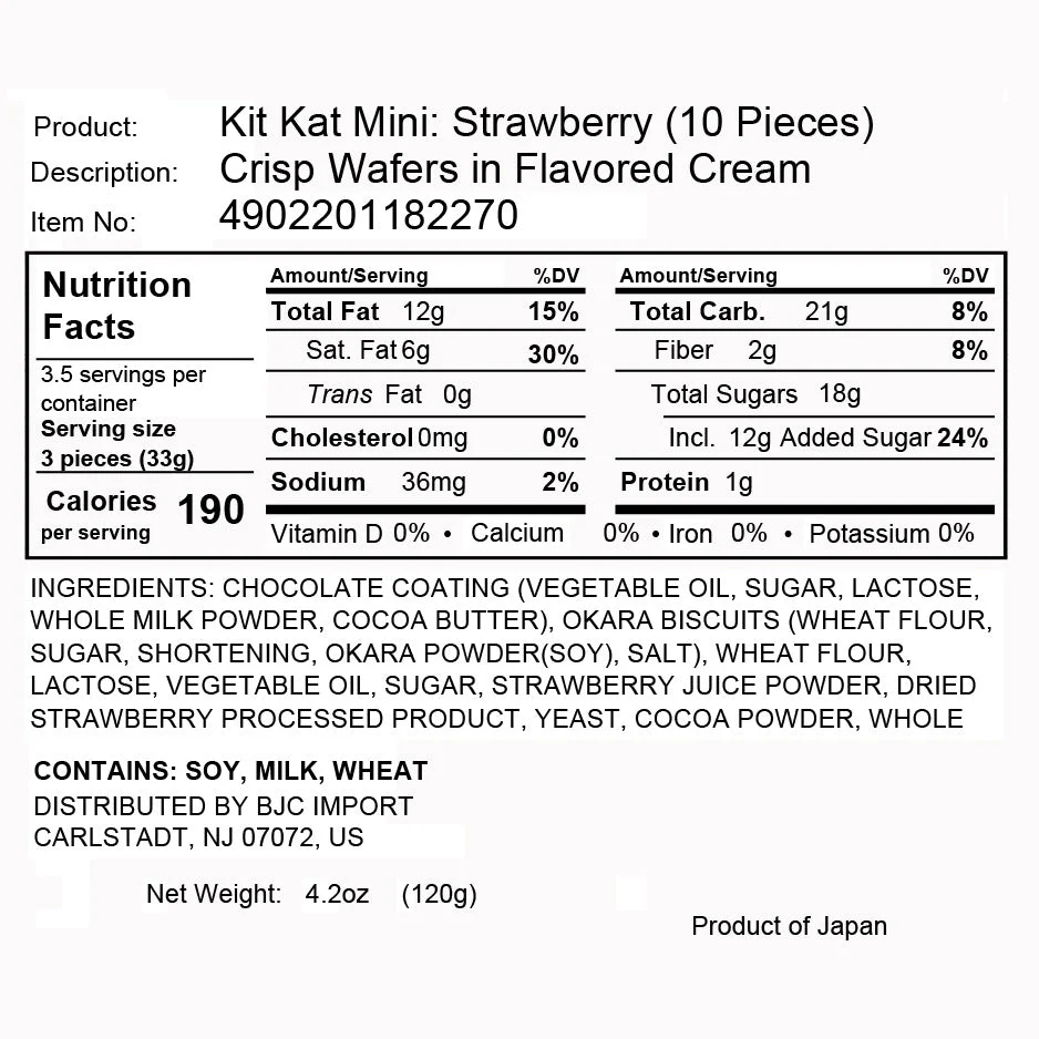 Japanese Kit Kat 6 Flavor Variety Pack (6-pack) - Image 6
