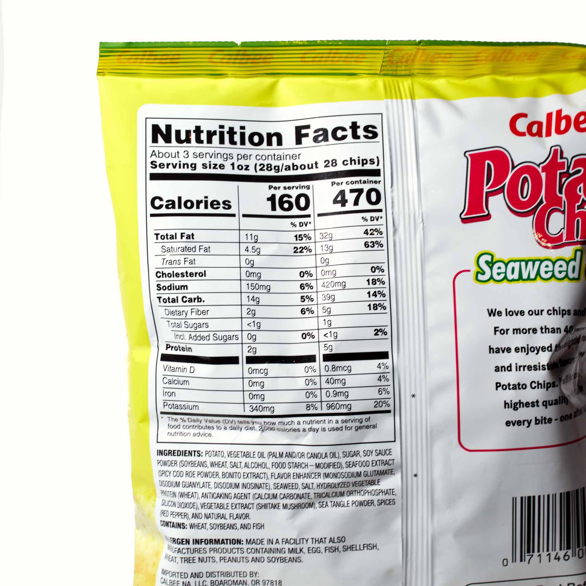 Calbee Potato Chips: Seaweed & Salt - Image 3