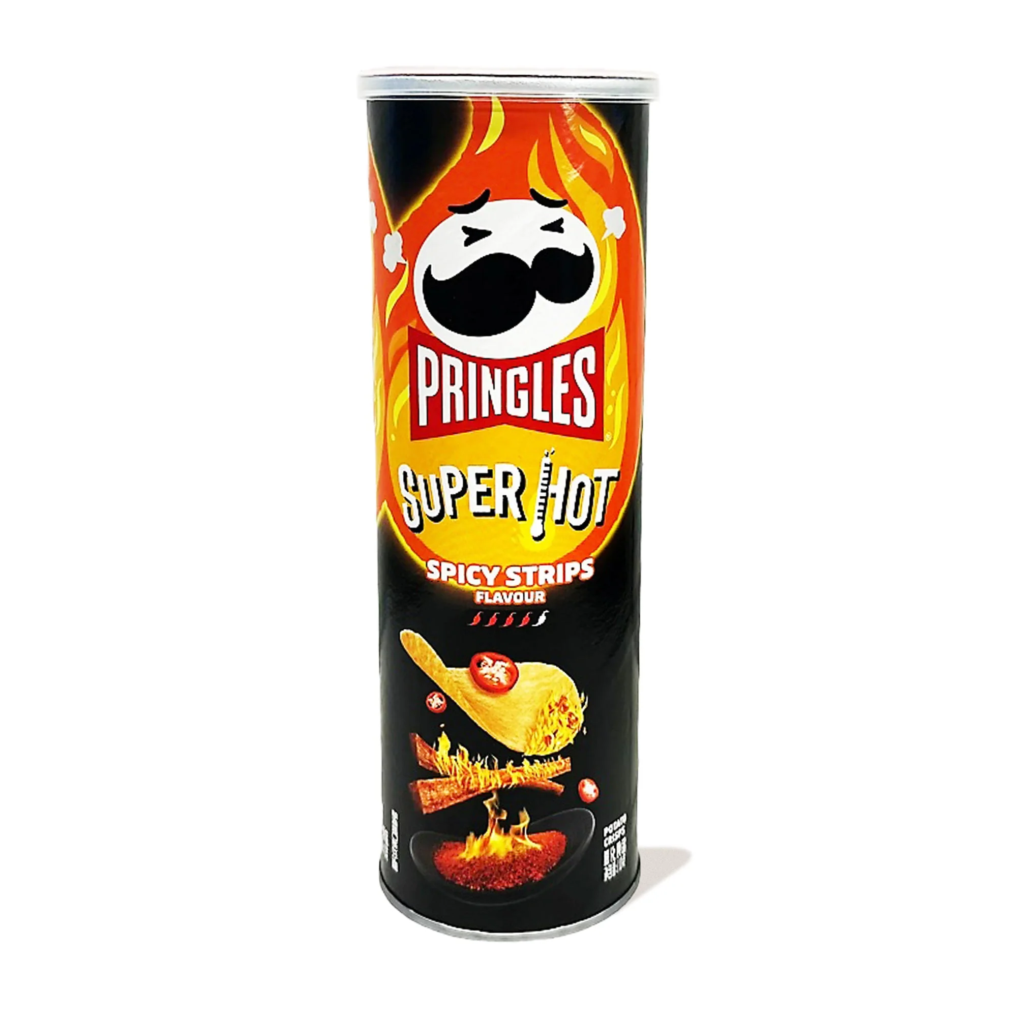 Pringles Potato Chips: Super Hot Flavor