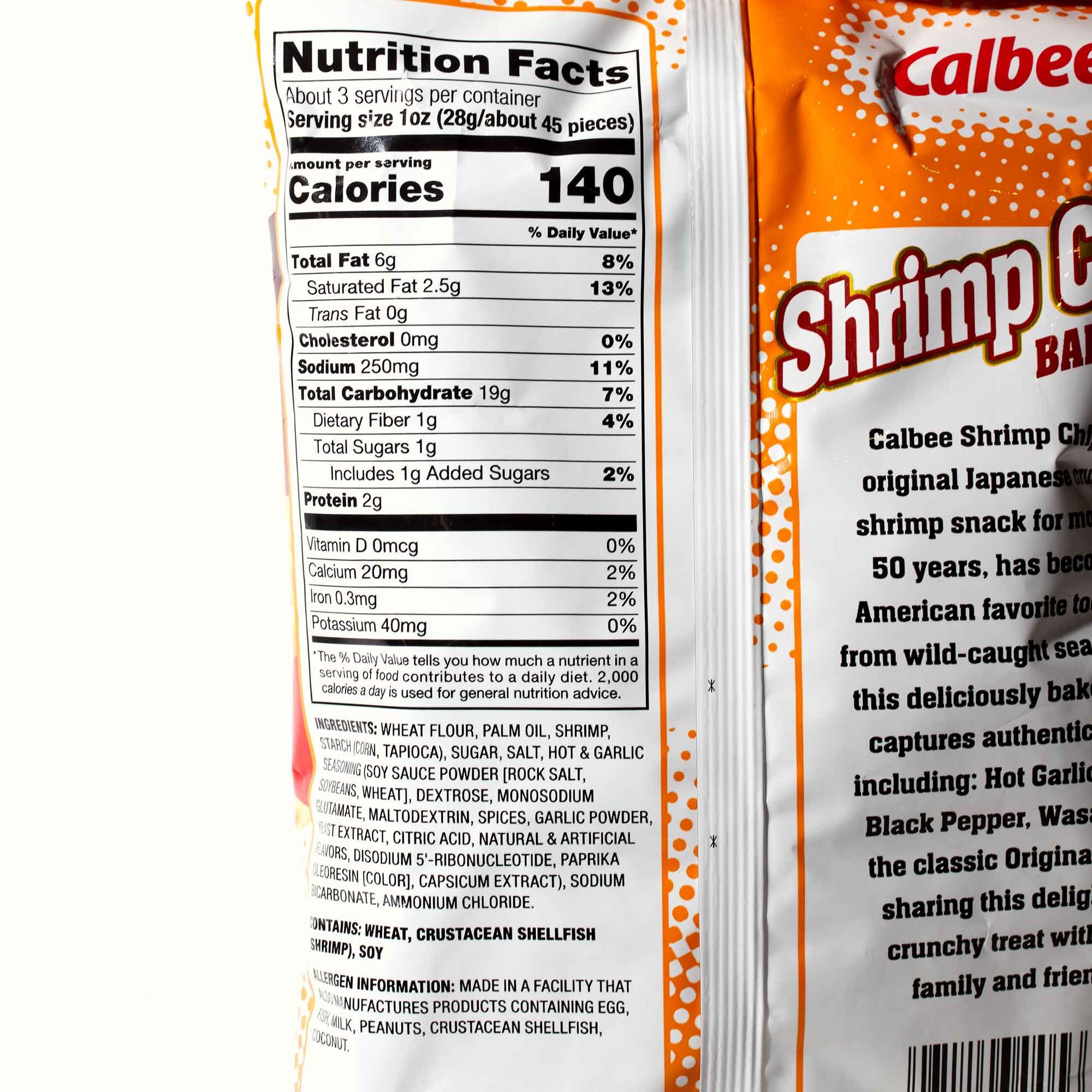 Calbee Shrimp Chips: Hot Garlic - Image 3