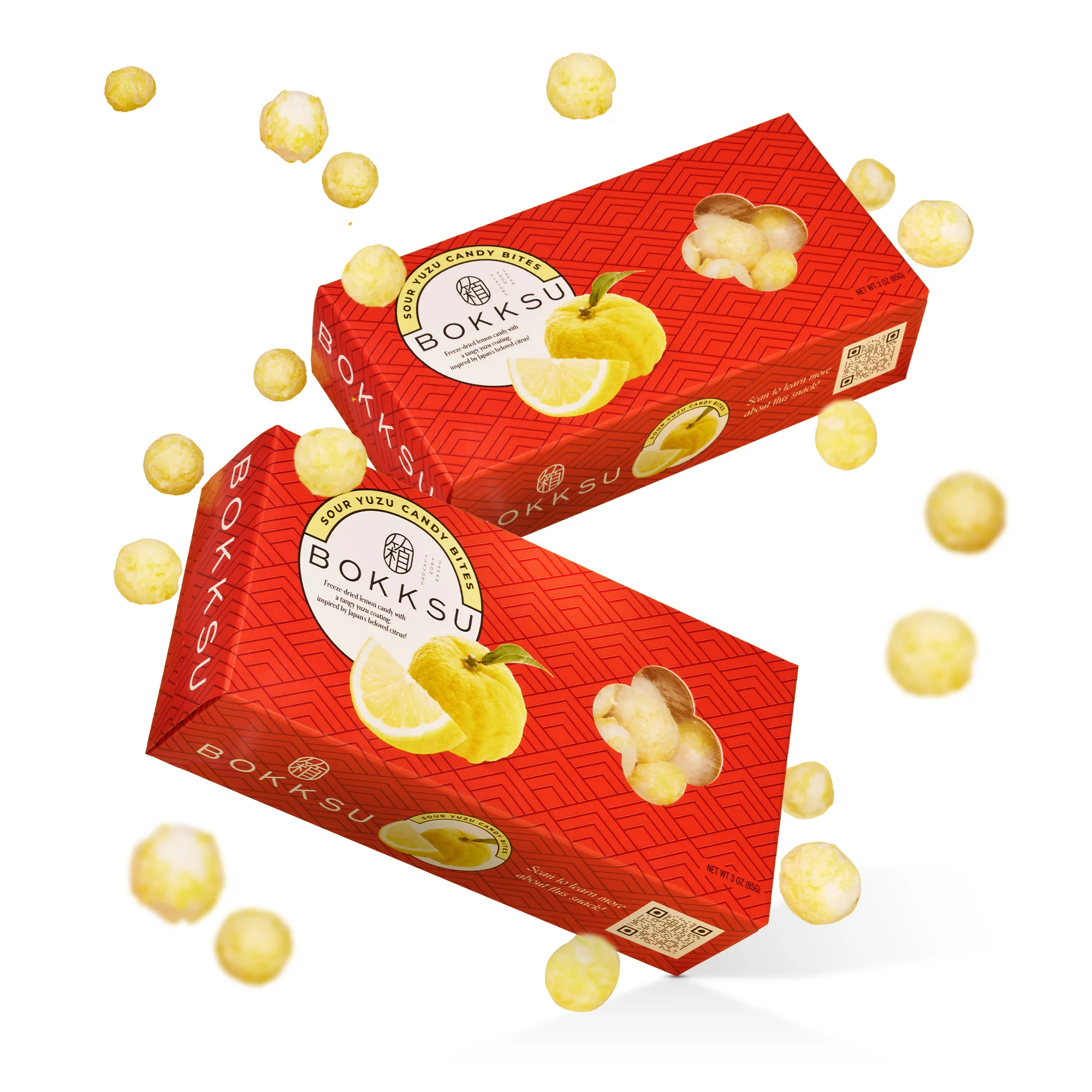 Sour Yuzu Japanese Candy Bites (2-Pack) (Free Gift)